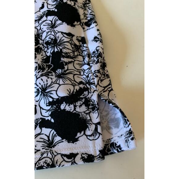 Skort by Tranquility by Co. clothing skort  size large black and white - Picture 4 of 5